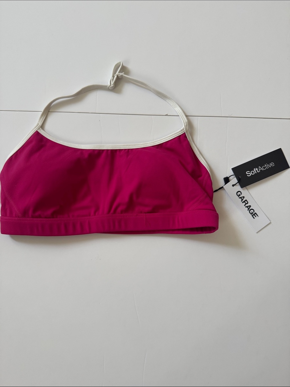 GARAGE Active Micro Halter Top
